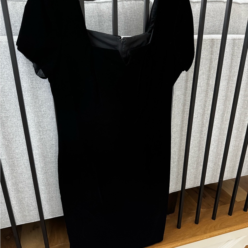Black Velvet Dress